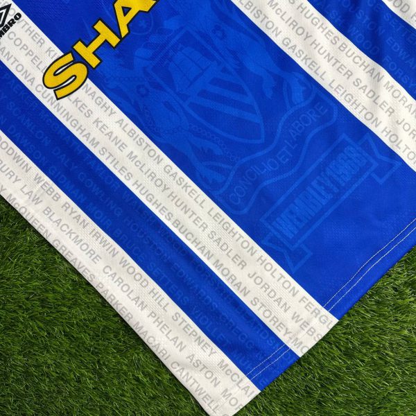 لباس سوم منچستر یونایتد 1994-1995 - تصویر 4