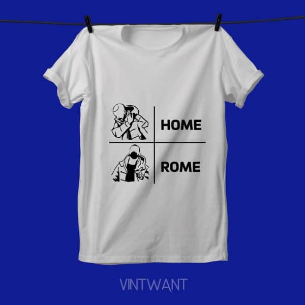 تیشرت ایتالیا طرح HOME-ROME