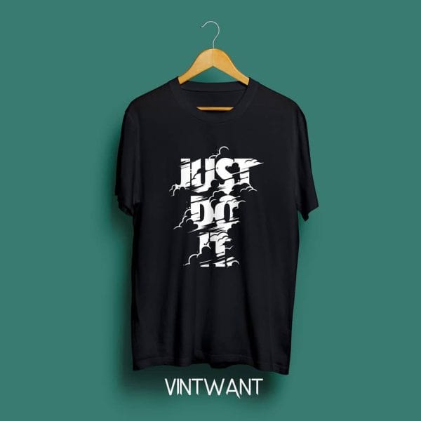 تیشرت طرح just do it