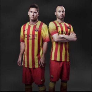 لباس دوم بارسلونا 2013-2014