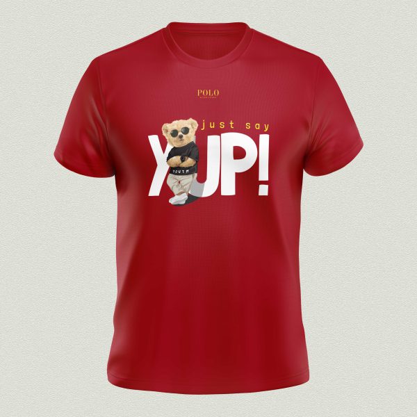 تیشرت تدی طرح yup