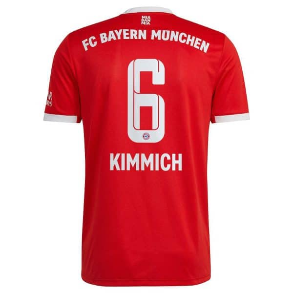 لباس اول بایرن 2022-23 (همراه با چاپ kimmich 6) - تصویر 2