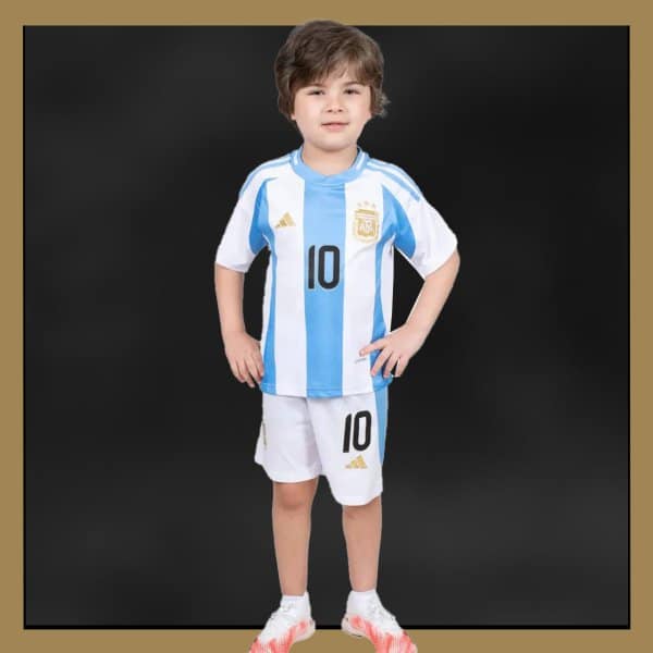 کیت بچه گانه آرژانتین 2024 (بلوز و شورت)