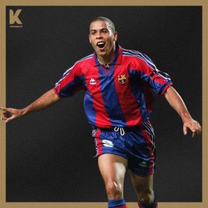 کیت اول بارسلونا 1997-1996