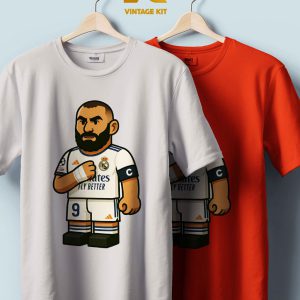 تیشرت طرح لگو بنزما