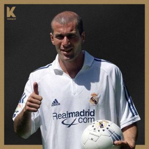 کیت اول رئال مادرید 2001