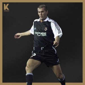 کیت دوم رئال مادرید 2002-2001