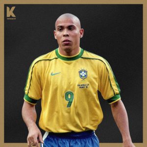 لباس اول برزیل 1998