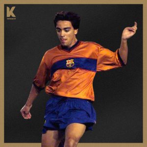 لباس دوم بارسلونا 1998-1999