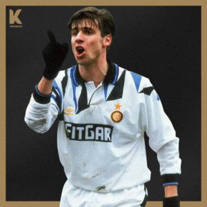 کیت دوم اینترمیلان 1991-1992