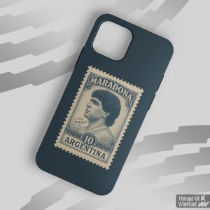قاب موبایل تمبر اسطوره ها طرح مارادونا
