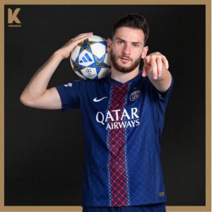 کیت اول پاریسن ژرمن 2026 چاپ کوارتسخلیا