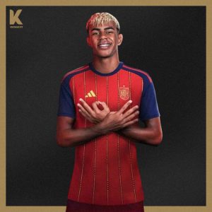 کیت اول اسپانیا جام جهانی 2026