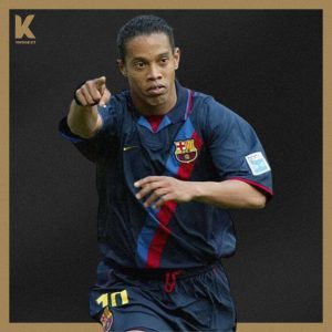 کیت دوم بارسلونا 2002-2003