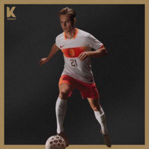 کیت دوم هلند جام جهانی 2026